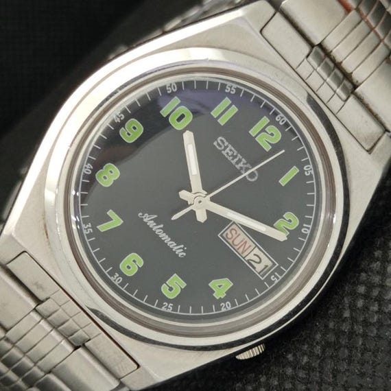 Montre Bracelet Seiko 7009A Automatique - Japonaise - Occasion - Style Classique Unisexe