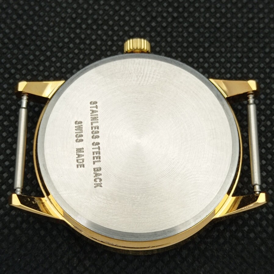 Gold Plated Vintage Montine 17 Jewels Incabloc Winding Swiss