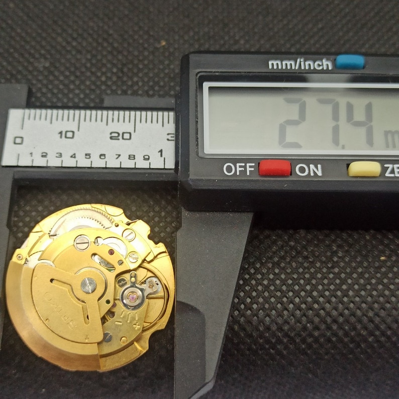 Genuine Vintage Seiko 6309 Automatic Serviced Movement Gold Plated Free Shipping image 6