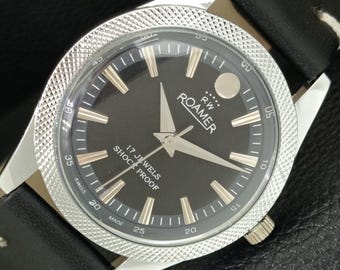 Vintage Roamer ANFIBIO Watch 32mm Case Size - Etsy Ireland
