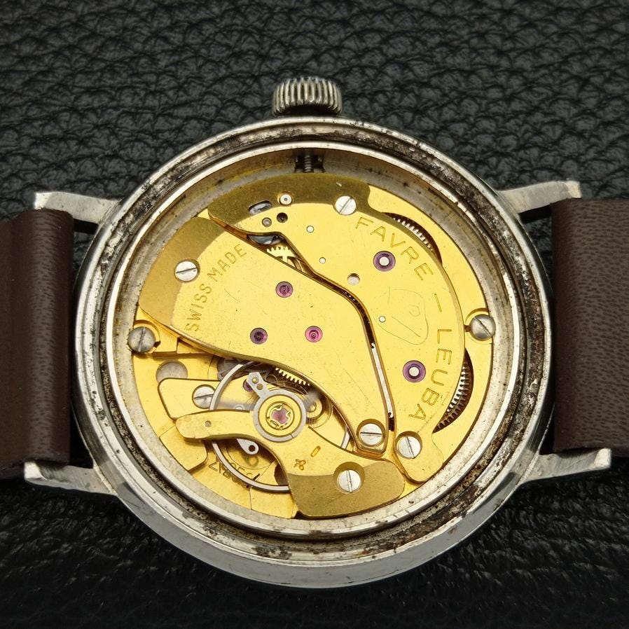 Swiss Vintage Favre Leuba Geneve Sea Chief Winding 253 Mens Swiss Vintage Favre Leuba Geneve Sea Chief Winding 253 Mens