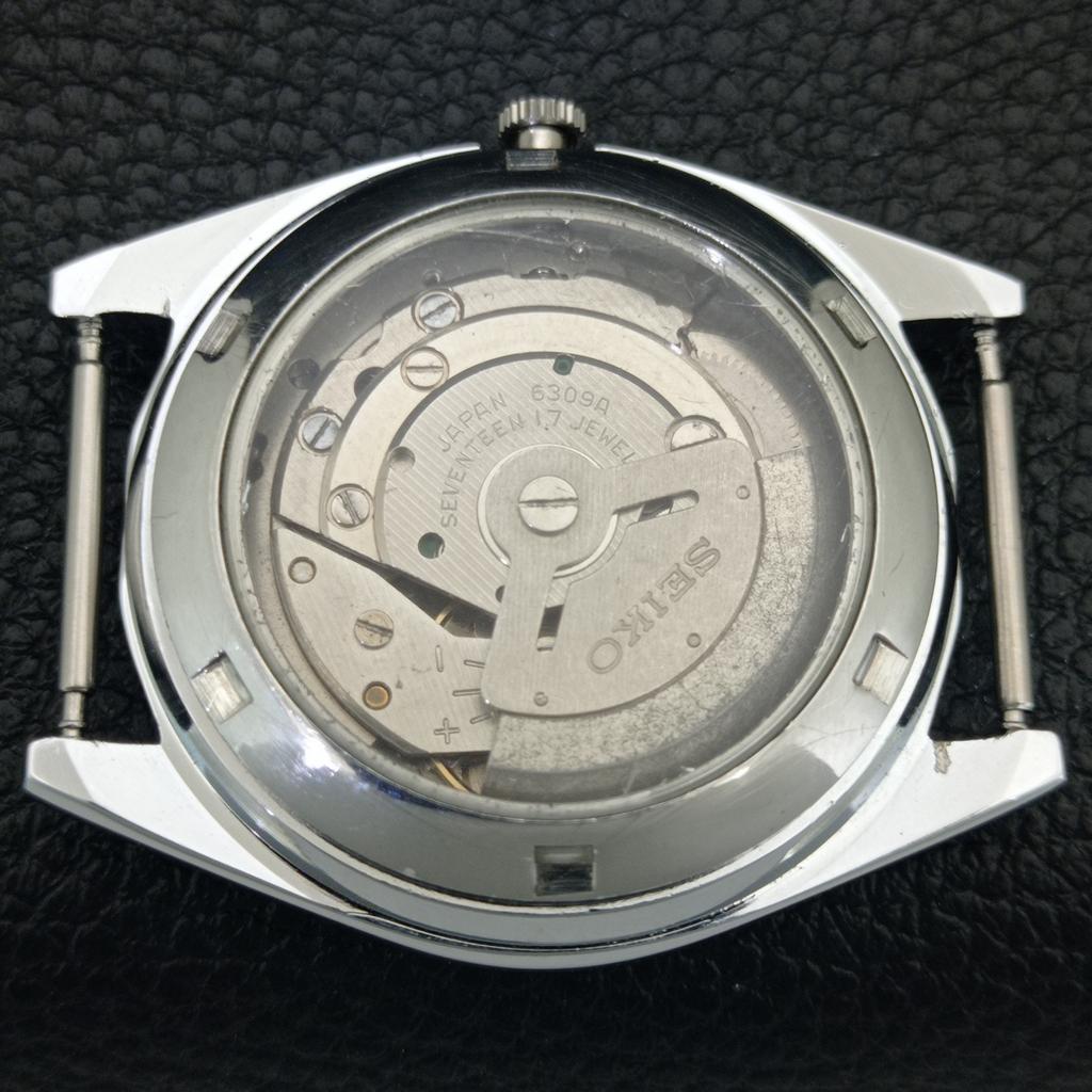 Refurbished Vintage Seiko 5 Automatic 6309a Japan Mens Day/date