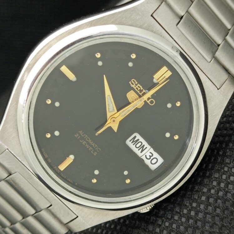 ayakanashu　1207 Genuine Vintage Seiko 5 Automatic 7s26a Japan Mens Day/date
