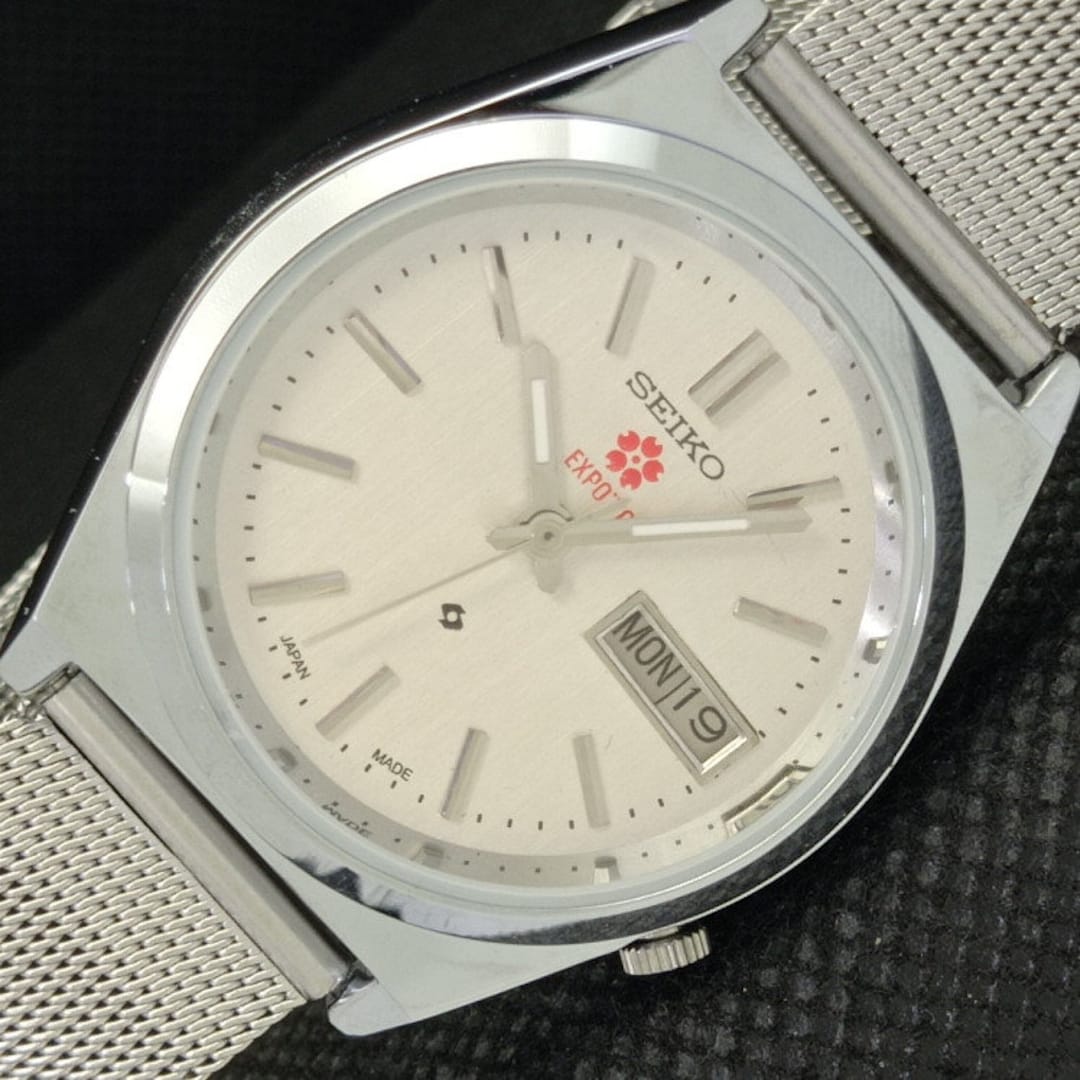 Vintage Refurbished Seiko Expo 70 Automatic 7009a Japan Mens Day
