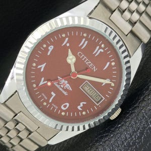 Vintage Citizen Automatic 8200 Refurbished Japan Mens Day