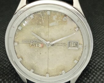 Day Vintage Seiko Automatic 6206b Weekdater Sea Lion Japan Mens  Day/Date Original Dial Wrist Watch 584a-a307497-1