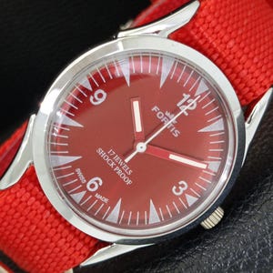 Date @ 1 Vintage Fortis Trueline Hand-wnding Swiss Mens Gold