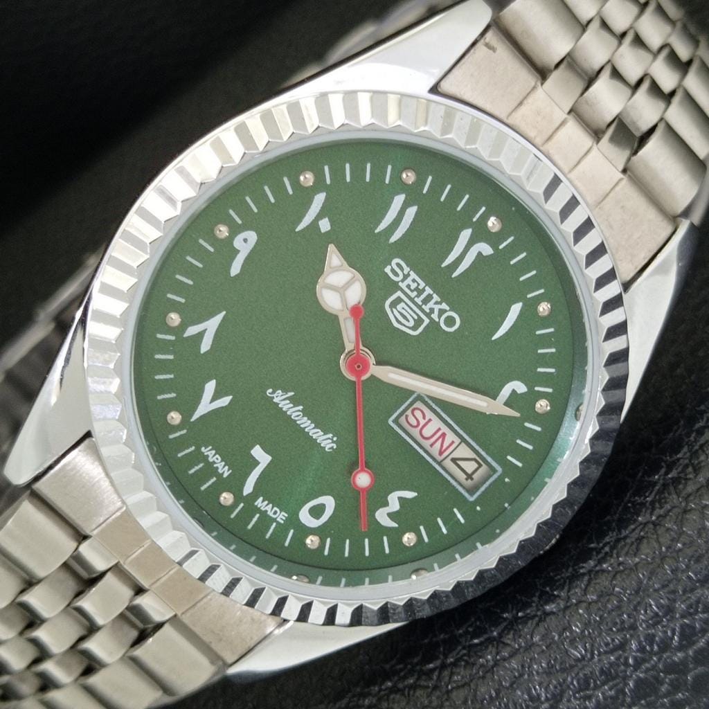 Vintage green dial seiko mens watch - Etsy 日本