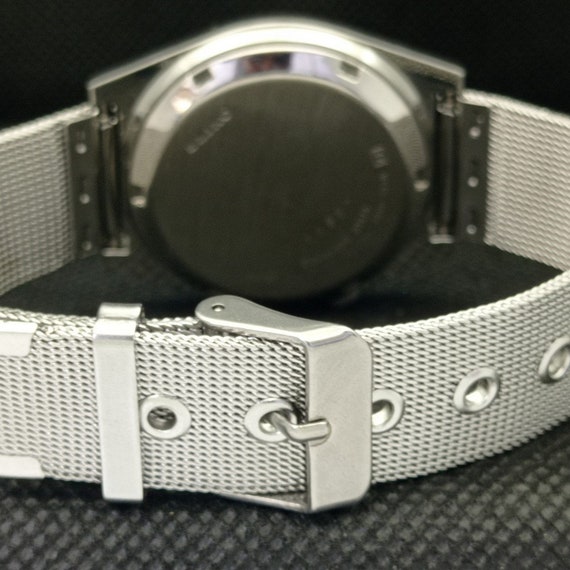 GEBRAUCHTE VINTAGE SEIKO 5 AUTOMATIK 7009A JAPAN HERREN D/D SCHWARZ UHR