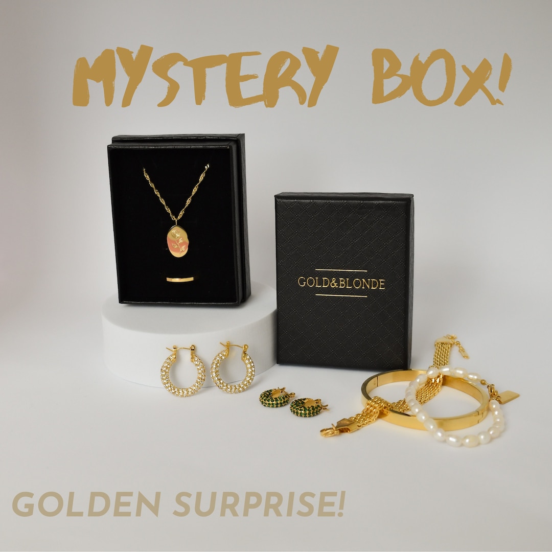 Mystery Box, Surprise Mystery Jewelry Box, Packaging Necklace Earrings