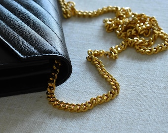 Gold Purse Chain High Quality Lux Strap Bag Accessories Luxury Purse Chain Handbag Crossbody Shoulder Chain Wallet Christmas Gift for Her