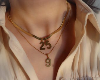 Gold Filled Number Numeric Letter 0 1 2 3 4 5 6 7 8 9 Charms Necklaces Earrings Her Personalized Custom Loc Jewelry Gift Math Arithmethic