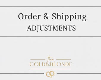 Shipping Adjustment - Customization Fee - Resend Reshipping Fee - Tip - Expedite Processing &  Handling Time Rush My Order
