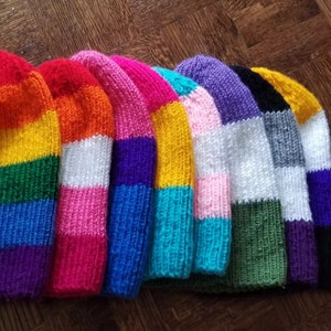 Pride Flag Beanie Hats!