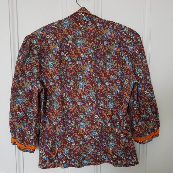 Handmade 40s style boxy blouse - image 2