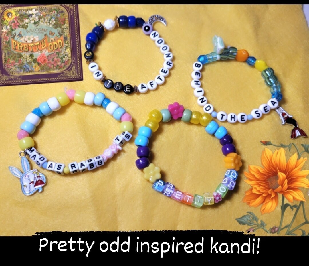Panic at the disco charm best sale bracelet