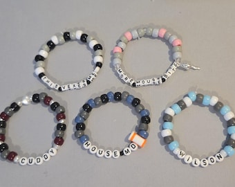 Bracelet de perles d'amitié md inspiré d'une seule maison de santé de Kandi Dr doctor not official