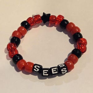 Persona 3 inspired Sees kandi  bracelet single