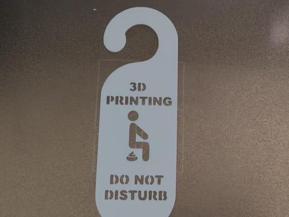 Do Not Disturb Door Sign