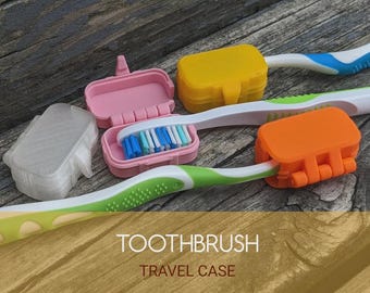 Travel Toothbrush Case STL | 3D Printable Cover (Digital Download)