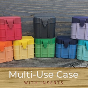 Organizer Case: Modular Storage for Batteries and Digital Media (Custom Inserts)