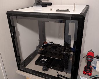 Modular 3D Printer Enclosure STL | Frame for ABS and ASA Printing (Digital Download)