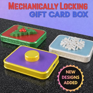 Puzzeldoos STL | Cadeau hersenkraker | 3D-afdrukbaar speelgoed