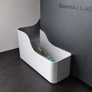 Bambu Lab Filament Poop Chute Wall Mount: 3D Printable Model | Digital STL File | Instant Download | Wall Mountable | Modern Design