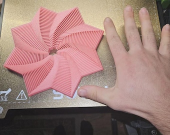 Arquivo STL 3D Fidget Star, Anéis Interligáveis, Design para Impressão Direta (Download Digital)