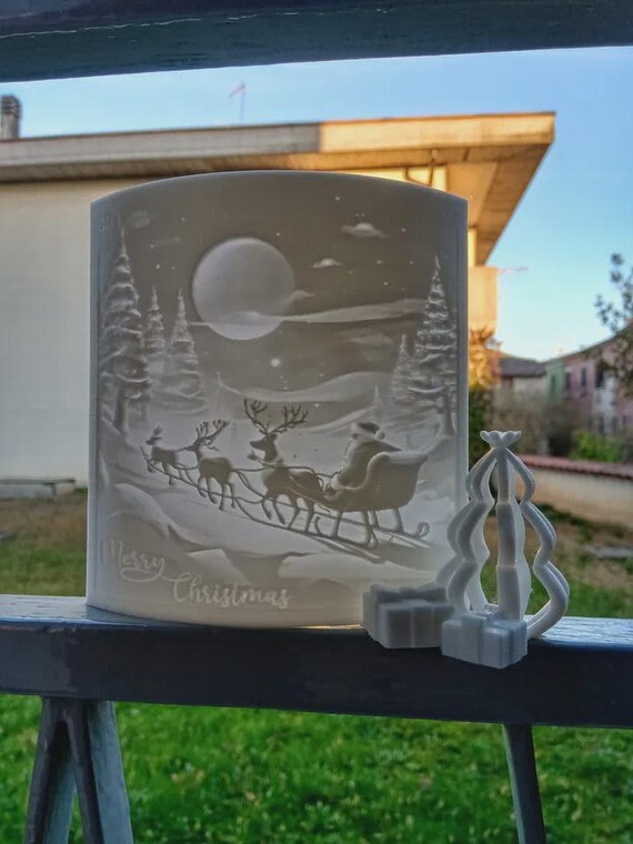 Christmas Lithophane Card thumbnail 3