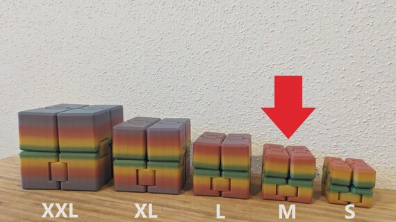 3D Printed Infinity Cube: Strong Hinges thumbnail 2