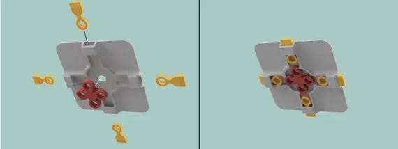 Mechanical Locking Container: 3D Printable Slider-Crank Storage Box thumbnail 9