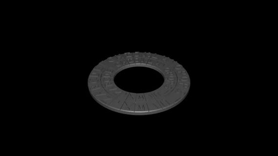 Spy Puzzle Ring, Caesar Cipher (Rotating Code Tool thumbnail 3