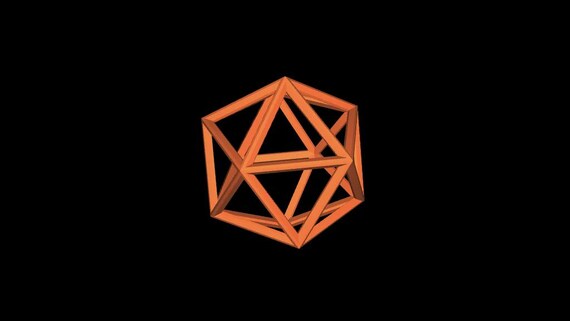 COMMERCIAL RIGHTS INCLUDED • Geometric 3D Decor Model – Digital Download for Home Decor & B-Roll thumbnail 7