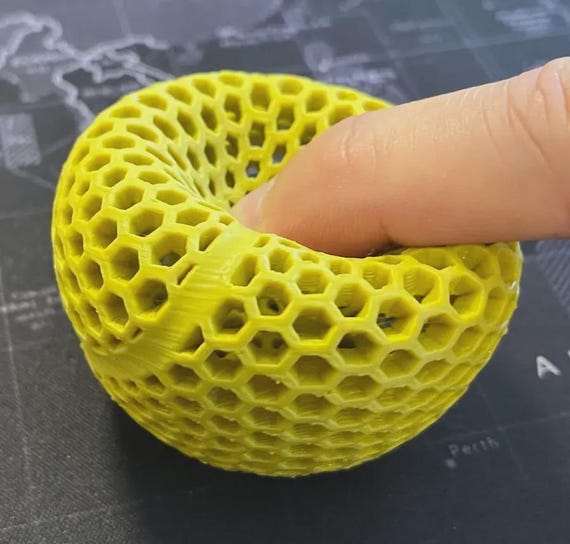 Airless Tennis Ball Model
