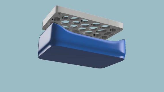 Soap Dish Tray: Modern Draining Design (Durable PETG Material) thumbnail 4