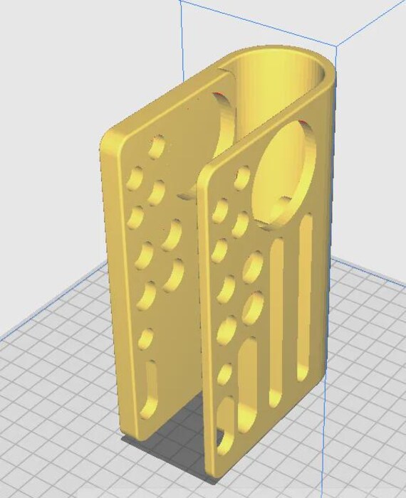 Desk Phone and Pen Holder: Compact Workspace Organizer (3D Printed) thumbnail 2