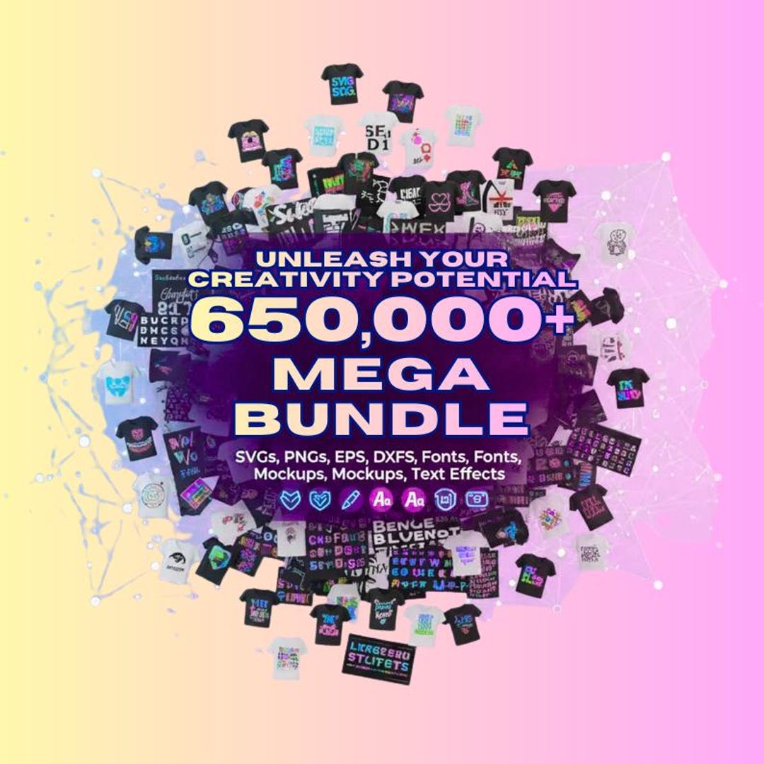 650,000+ Mega Design Bundle STL | Digital File Collection | Instant ...