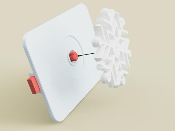 Puzzle Lock Gift Box: Mechanical, 3D Printed thumbnail 3