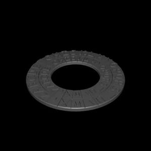 Anello cifrante di Cesare - Puzzle rotante con codice segreto immagine 3