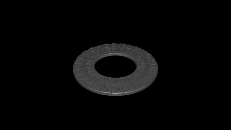 Anello cifrante di Cesare - Puzzle rotante con codice segreto immagine 3