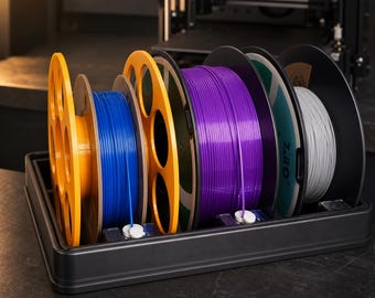Uniwersalny adapter szpuli filamentu STL | Uchwyt szpuli do drukarki 3D Pobierz