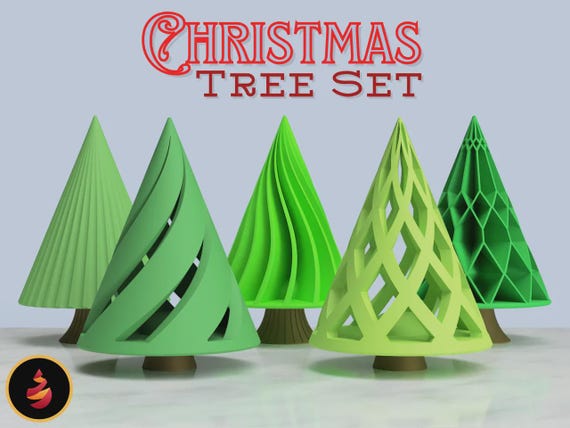 Holiday Miniature Christmas Trees: Multiple Sizes for Winter Decor