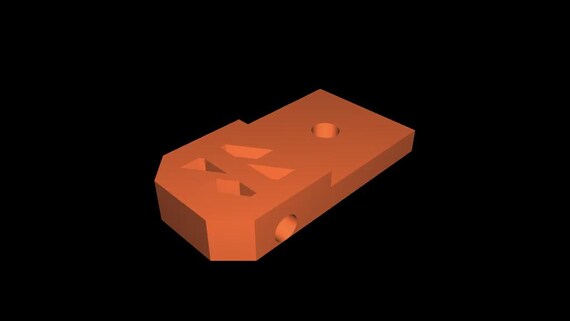 Voron V02 Thermistor Mount (Printable ST thumbnail 4