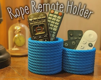 Rope Decor Combo Pack STL | Tray Bowl Canister Set | 3D Printable Home Decor