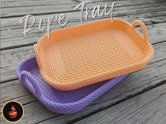 Catch-All Rope Tray: Modern Minimalist Decor