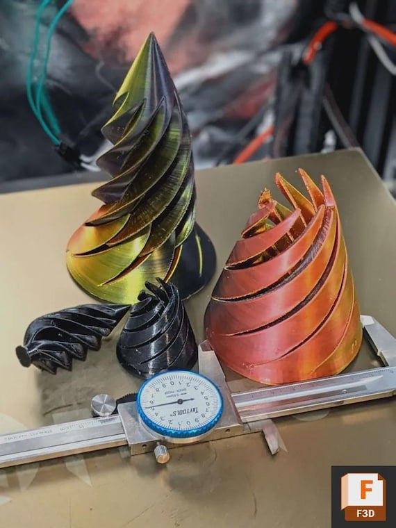 Spiral Helix Fidget Toy