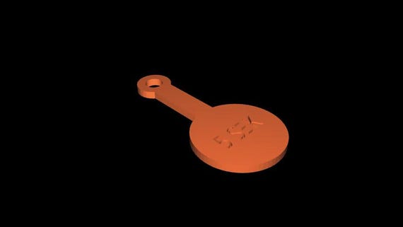 Shopping Cart Coin Keychain for Tiny Spaces thumbnail 2