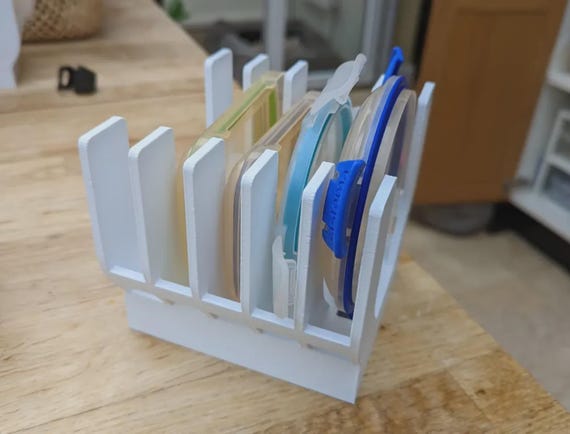 Tupperware Lid Organizer: Small and Large Sizes for Drawers thumbnail 3