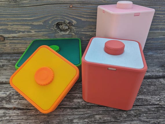 Mechanical Locking Container: 3D Printable Slider-Crank Storage Box thumbnail 3